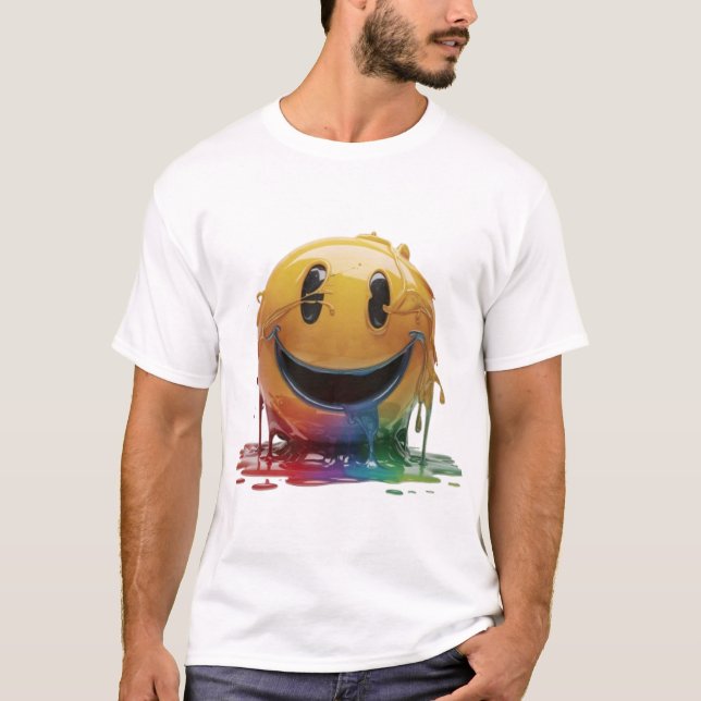 T-shirt Melting Sourires (Devant)