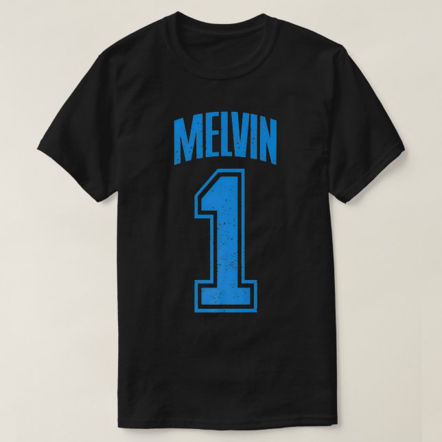 T-shirt Melvin Supporter Numéro 1 Plus grand ventilateur P (Design devant)
