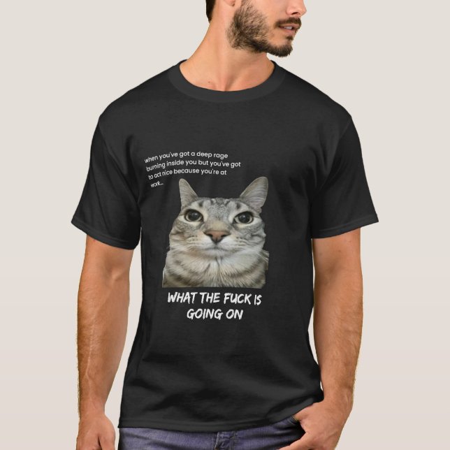 T-shirt Mem de chat (Devant)