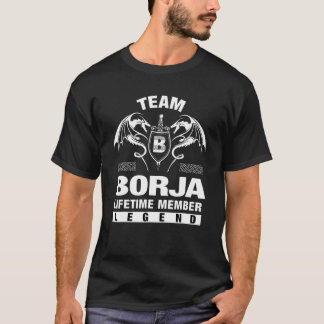 T-shirt Membre à vie de l'équipe Borja