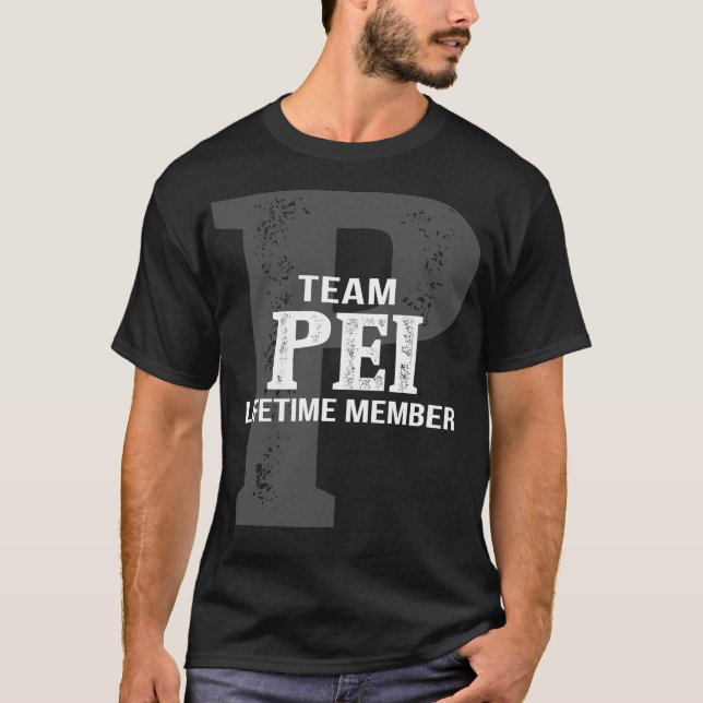 T-shirt Membre à vie de l'équipe PEI (Devant)