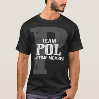 T-shirt Membre à vie de l'équipe POL