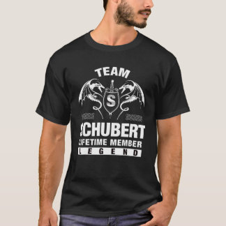 T-shirt Membre à vie de l'équipe Schubert