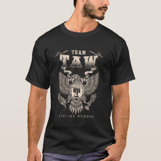 T-shirt Membre à vie Team Taw - Nom de tâche