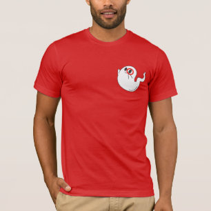 T-shirt Membre de l'équipe cible Fantôme amusant