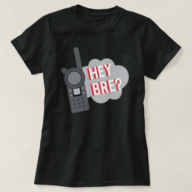 T-shirt Membre de l'équipe cible - Nom personnalisé (Bre)  (Design devant)