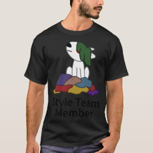 T-shirt Membre de l'équipe de style