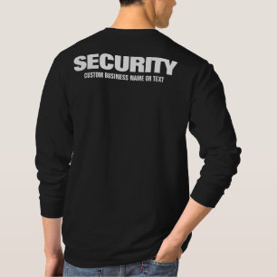 T-shirt Membre de l'équipe d'équipe d'équipes de sécurité 