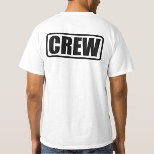 T-shirt Membre d'équipage - Personnel de l'équipe d'événem