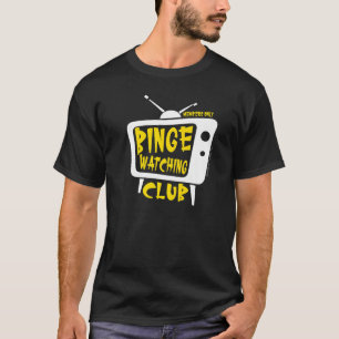 T-shirt Membre du Club de Regard en Rafale Tv en Streaming