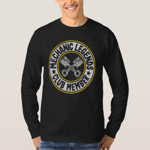 T-shirt Membre du club des légendes de la mécanique Garage