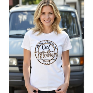 T-shirt Membre fier du club des mères cool - Maman drôle L