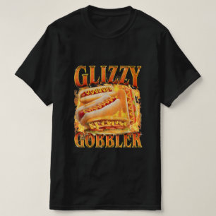 T-shirt Mème amusant de Glizzy Gobbler Hilarant Hot Dog Gl