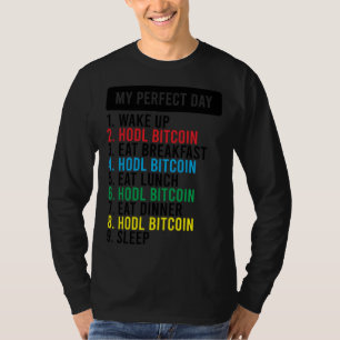 T-shirt Mème Bitcoin HODL BTC Idée pour un Bitcoiner