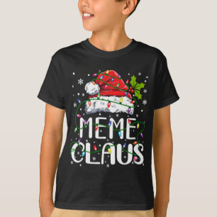 T-shirt Mème Claus Noël Père Noël Famille de jumelage de c