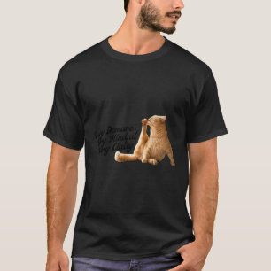 T-shirt Mème Cly Mince Très Dépourvu Mal Drôle Chat