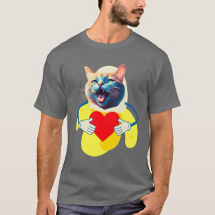 T-shirt Mème de banane de chat drôle pour garçon amoureux 