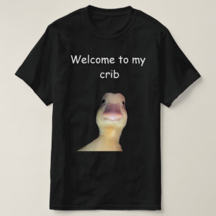 T-shirt Mème de canard drôle – “Bienvenue dans mon antre” 
