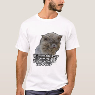 T-shirt Mème de chat amusant pour les amateurs de chatte e