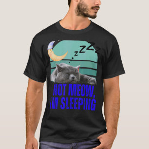T-shirt Mème de chat amusant Retro Kitty Feline Lover Pas 