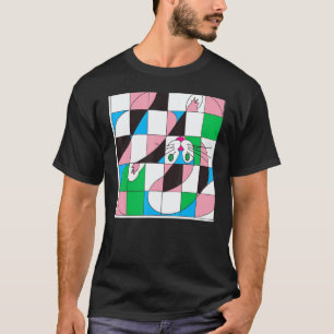 T-shirt Mème de chat bizarre miaou chaton mignon chaton il
