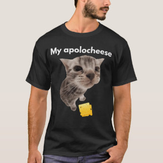 T-shirt Mème de chat drôle Mes excuses vintage