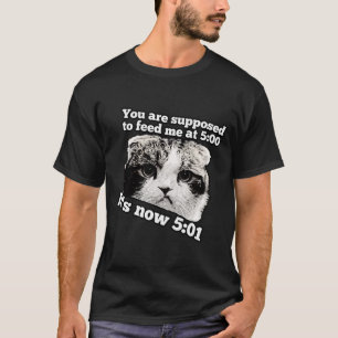 T-shirt Mème de chat fâché drôle pour les propriétaires de