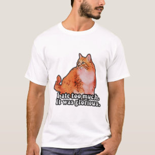 T-shirt Mème de chat grincheux pour les amateurs de chat e