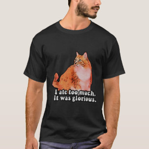 T-shirt Mème de chat grincheux pour les amateurs de chat e