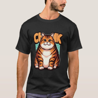 T-shirt Mème de chats gras drôles, Chat Chonk Cadeau d'ama
