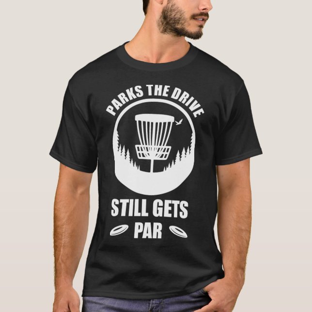 T-shirt Mème de Disc Golf - Joueur de golf de frisbee drôl (Devant)