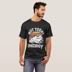 T-shirt Mème de grenouille drôle et identifiable - Énergie