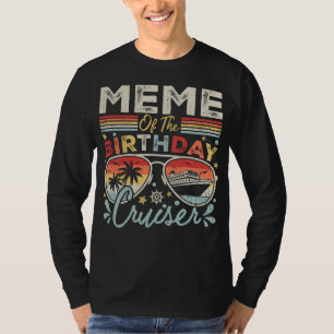 T-shirt Mème de l'Anniversaire Cruiser Vacation Men LS