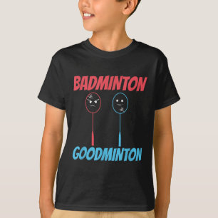 T-shirt Mème de raquette Badminton Goodminton