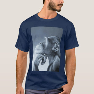 T-shirt Mème de singe lion drôle ragebait Mème Brainrot ge