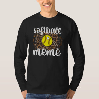 T-shirt Mème De Softball Mème De Grand-Mère D'Un Joueur De