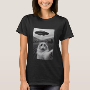 T-shirt Même d'enlèvement d'extraterrestre drôle de selfie