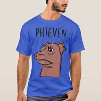 T-shirt Meme Dog Funny Phteven lisping Dog 