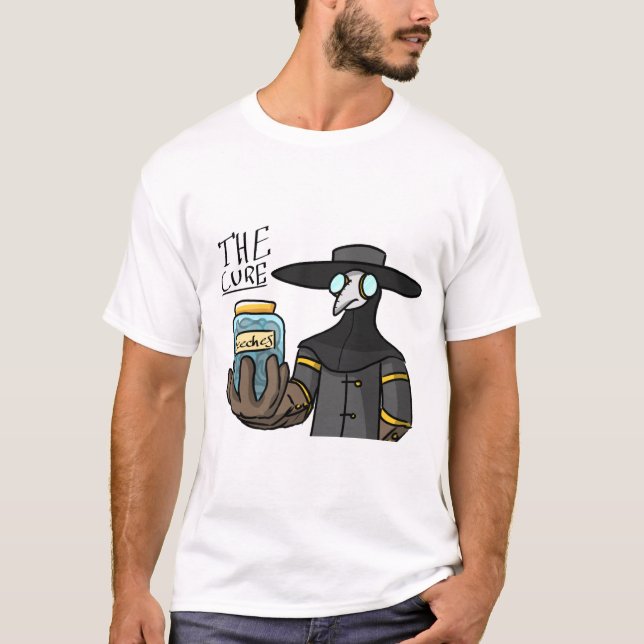 T-shirt Mème du médecin de la peste (Devant)