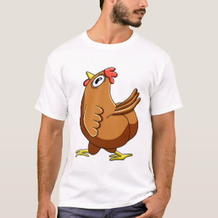 T-shirt Mème du poulet confus