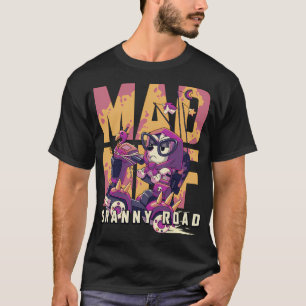 T-shirt Mémé folle de la route Muf  Muffin Heeler Chien Au