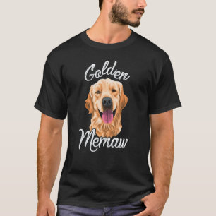 T-shirt Mémé Golden Retriever pour femmes mère chien anima