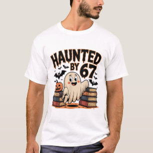T-shirt Mème hanté 67 Six Sept 6-7 Blague drôle d'Internet
