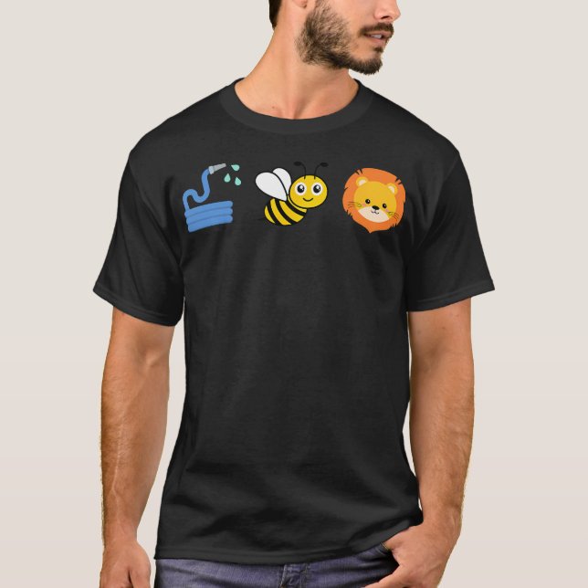 T-shirt Mème officiel du tuyau Bee Lion (Devant)