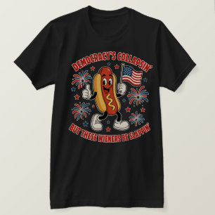 T-shirt Mème patriotique de saucisses Slappin' drôle