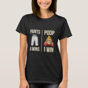 T-shirt Mème Poop Toilette Humour Poop Drôle Dire Pantalon