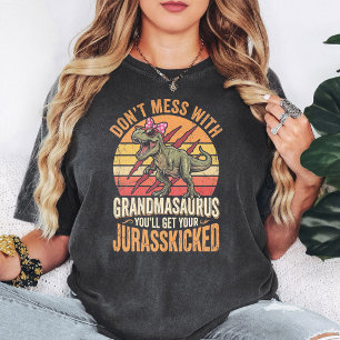 T-shirt Mémé-saure T-Rex Jurasskicked drôle grand-mère