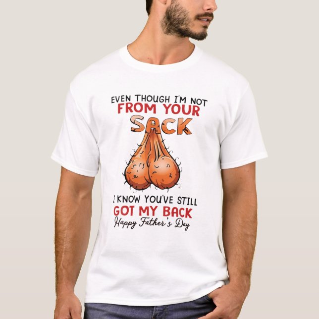 T-shirt Même si je ne suis pas de ton sac (Devant)