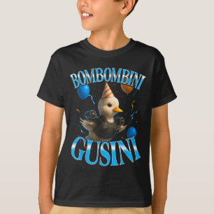 T-shirt Mème surréaliste italien Brainrot Bombombini Gusin