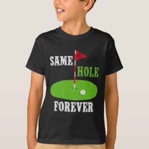 T-shirt Même Trou Pour Toujours Marié Enterrement De Vie D